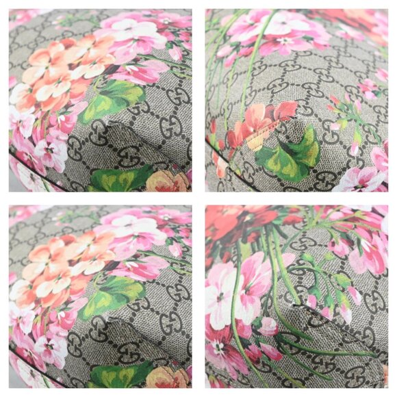 GUCCI Blooms Printed GG Reversible Tote Bag bsj870-102325 - Picture 8 of 16